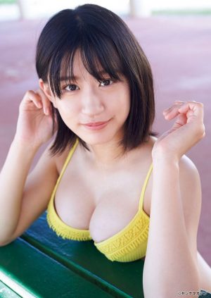 【NMB48】「アイドル界No.1グラビアボディ」上西怜、水着姿で眩しい美乳！18歳とは思えぬ完成された美ボディ披露