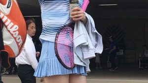 【画像】女子テニスのユニフォーム、いくら何でもエロ過ぎる